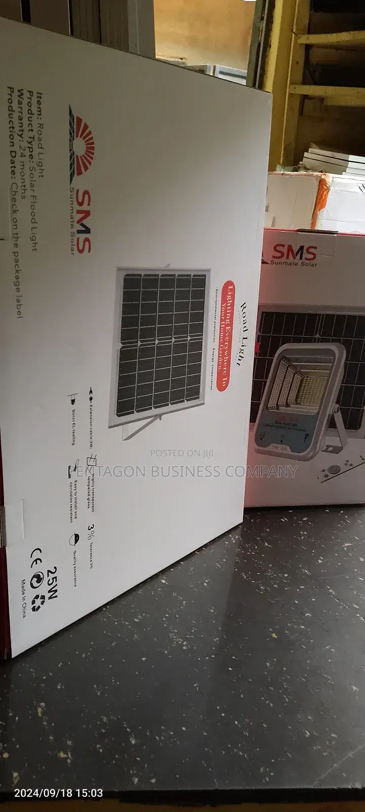 150watts SMS Solar Flood Light