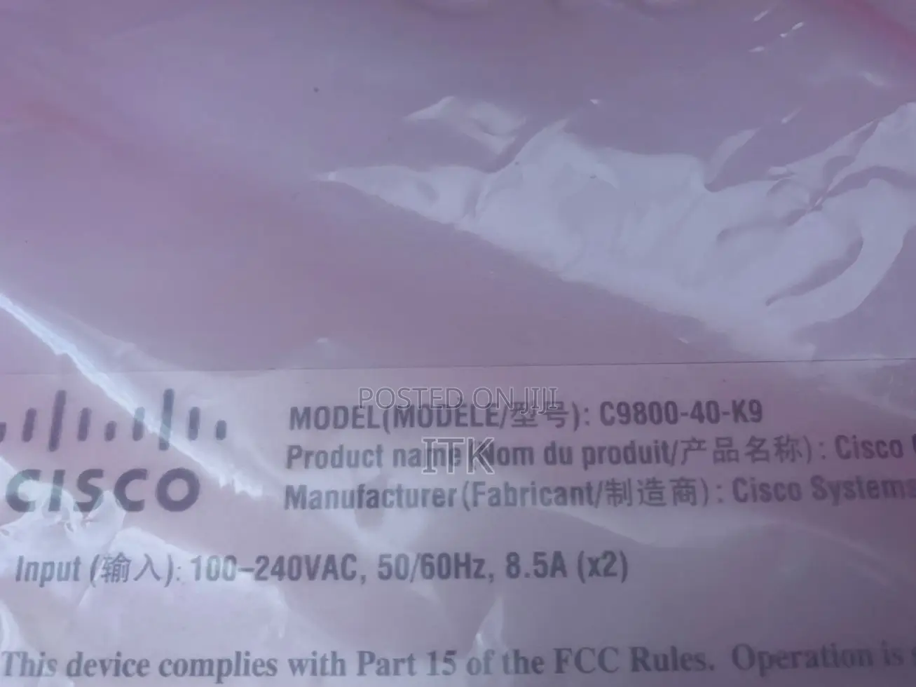 Cisco Catalyst C9800-40- Wlan Wireless Controller