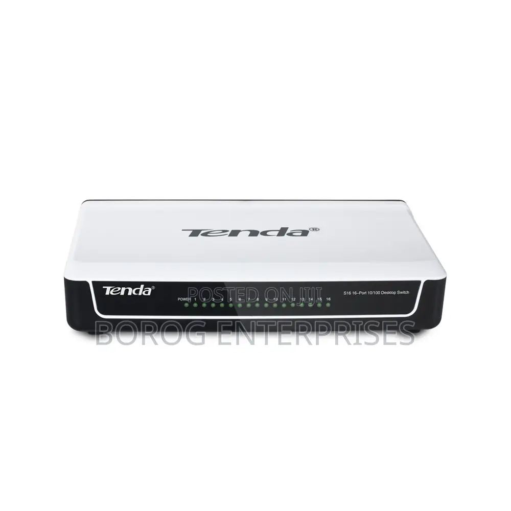 Tenda 16-Port 10/100 Desktop Switch - S16