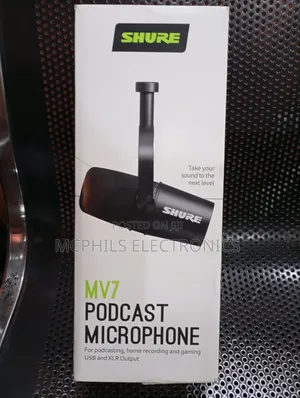Original Shure Studio Recording Condenser Mic Mv7