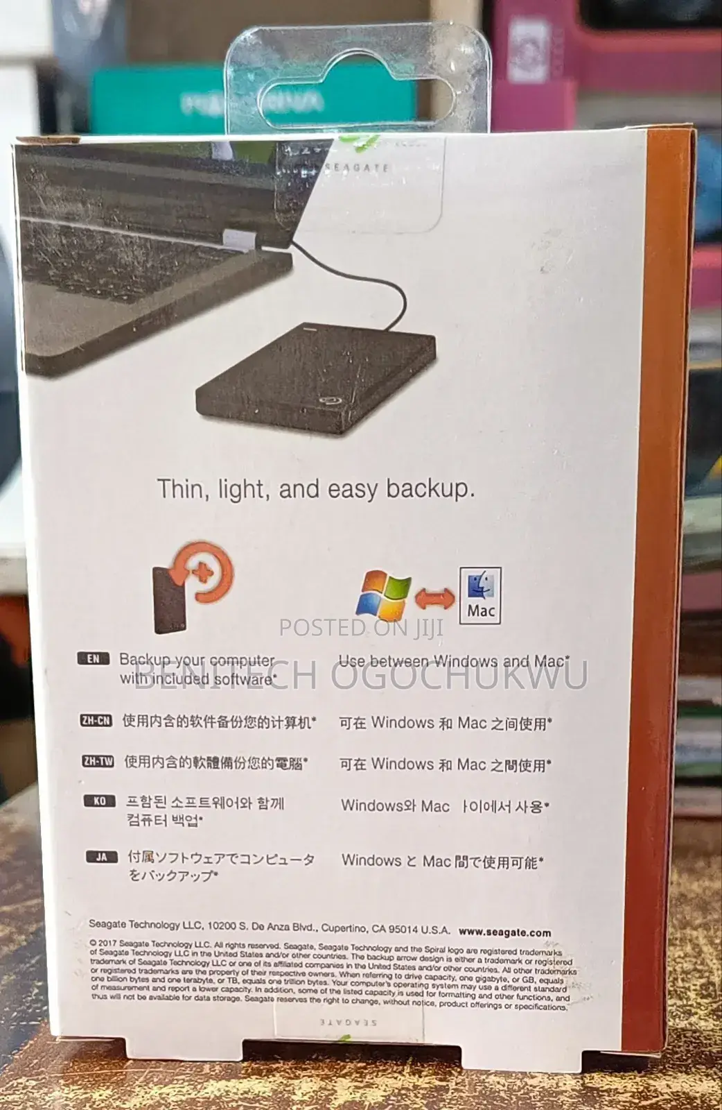 Seagate 1TB to Backup Plus Slim+ Portable Storage