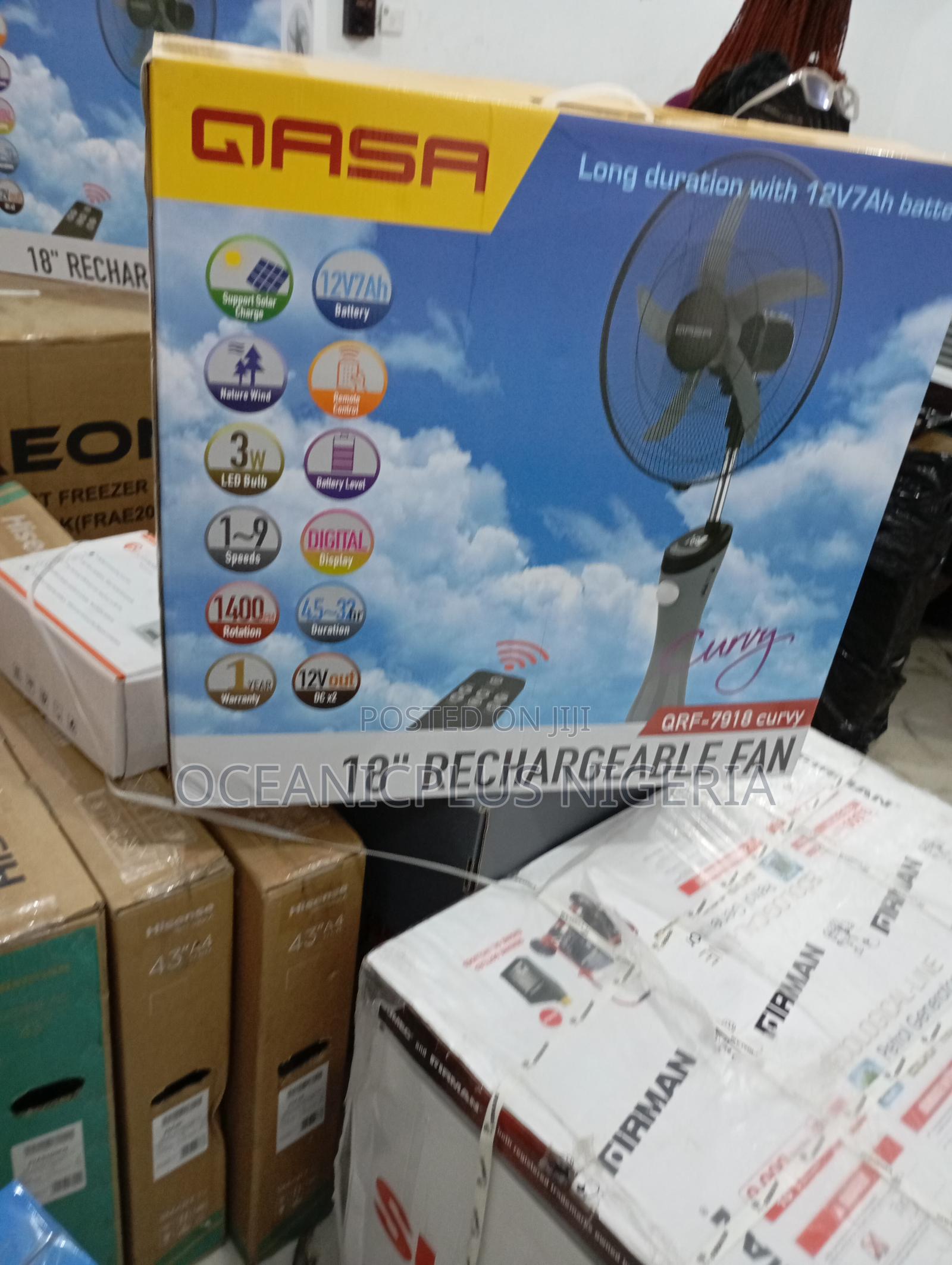 High Quality-Rechargeable QASA Standing Fan