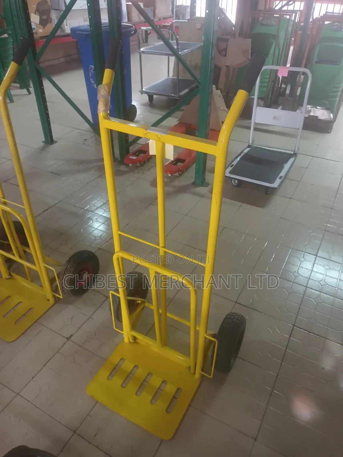 Hand Pushing Trolley