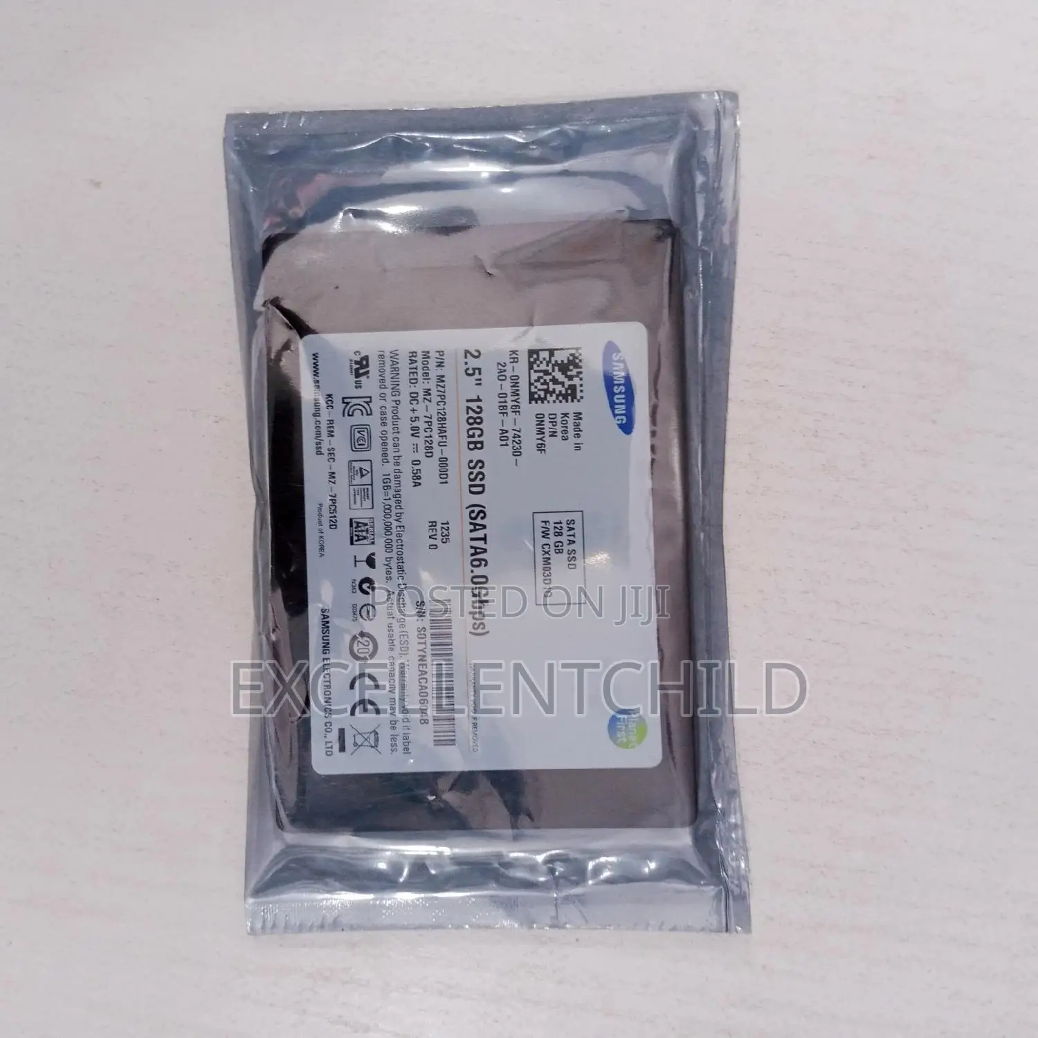 For System Storage (Samsung 128gb Sata Ssd Internal Laptop)