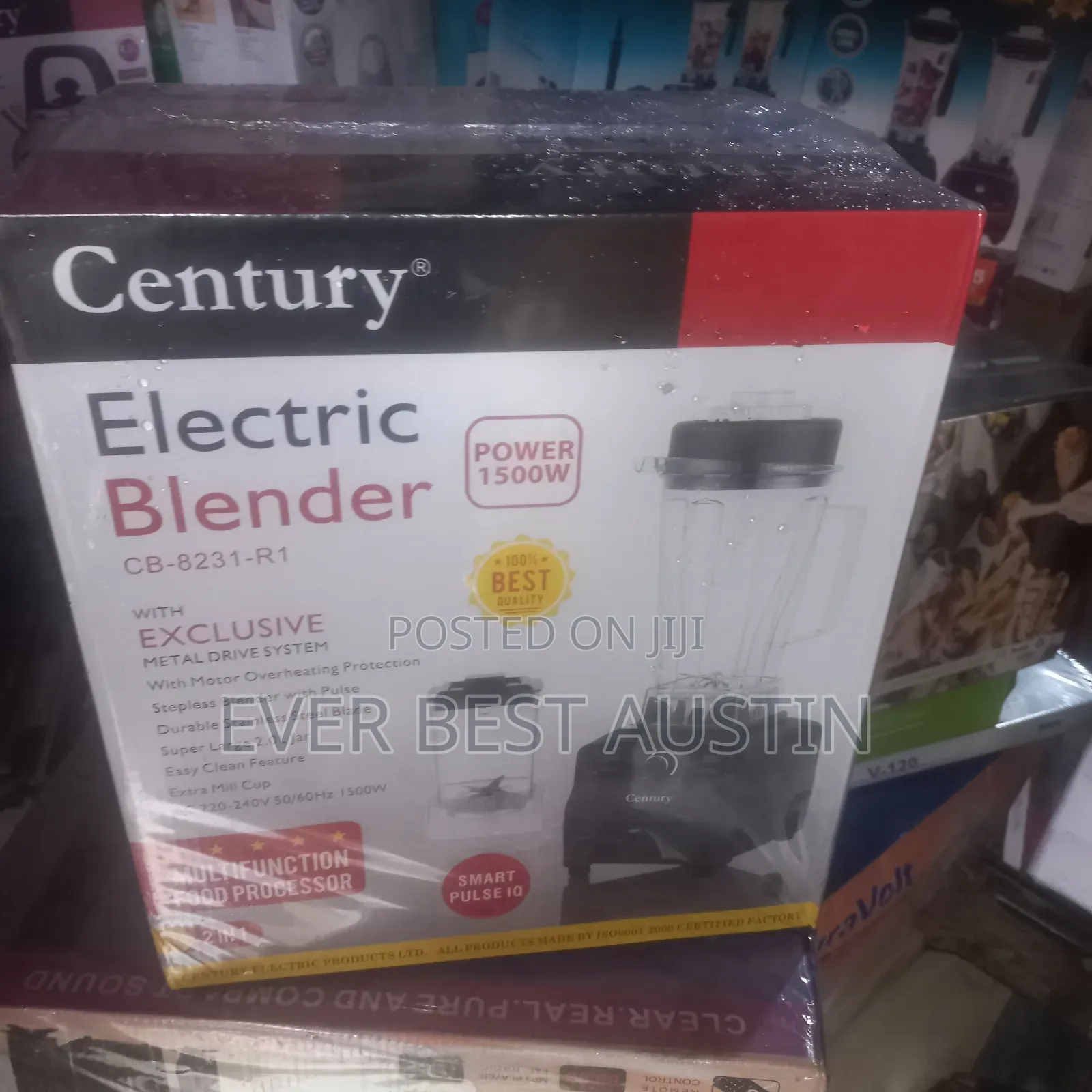 Century Industrial Blender 1500watts 2cups