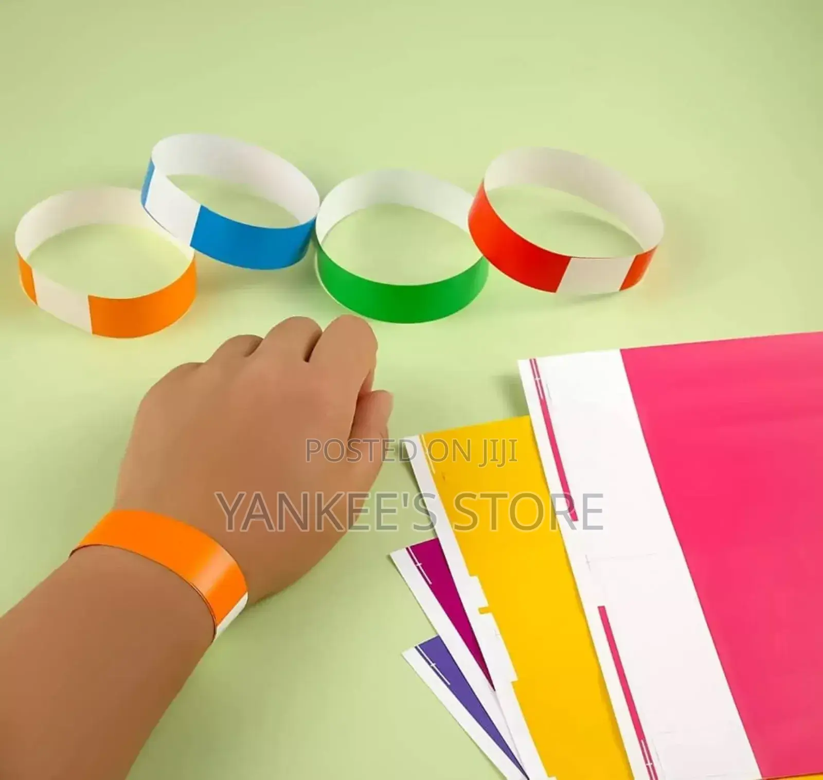 Original Event Paper Wristband