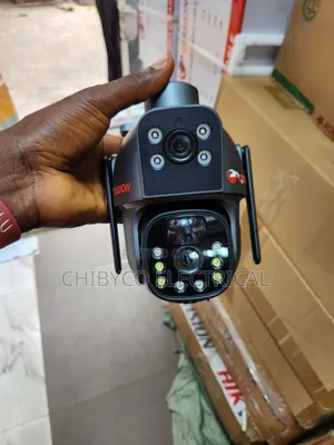 Solar Camera With Dual Lens Vision