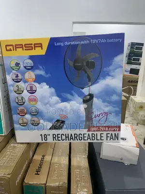 Breeze Through the Day With Qasa Rechargeable Fan QRF-7918