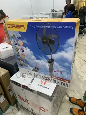Photo - Best Cooling Companion Qasa Rechargeable Fan QRF-7918 Curvy
