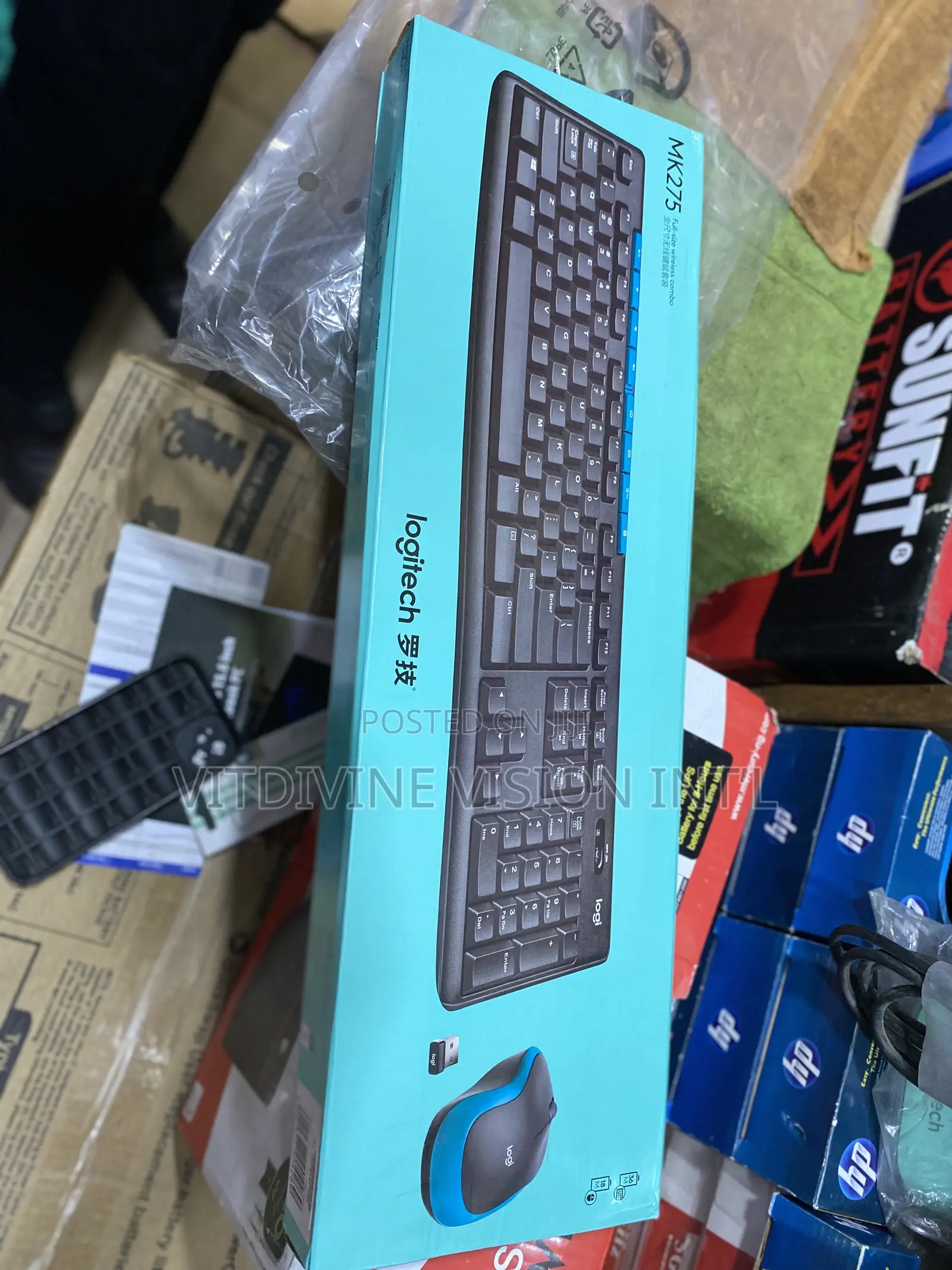 Logitech MK275 USB Wireless Keyboard and Mouse Windows.