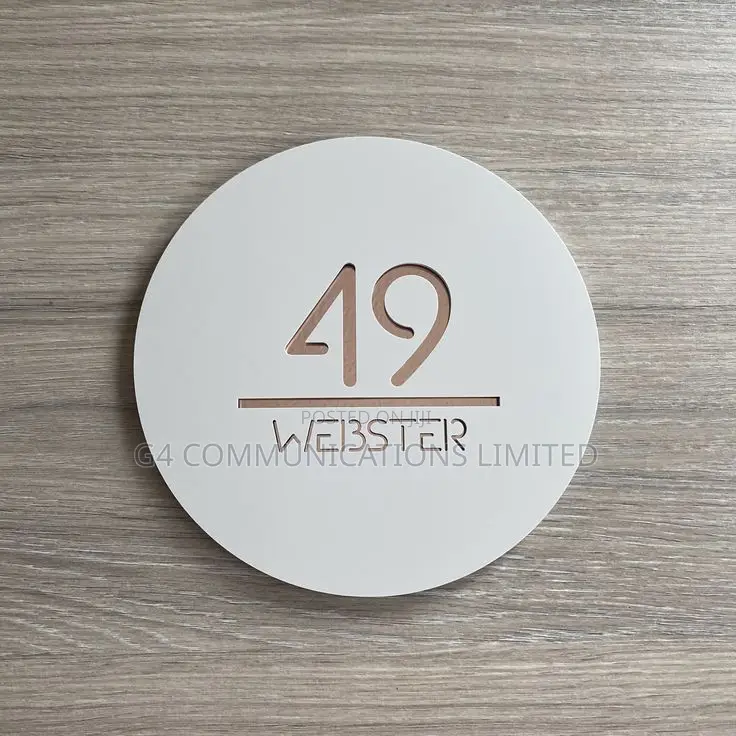 House Number/Way-Finder Signage