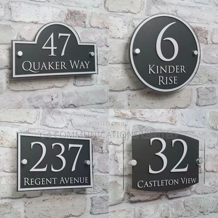 House Number/Way-Finder Signage