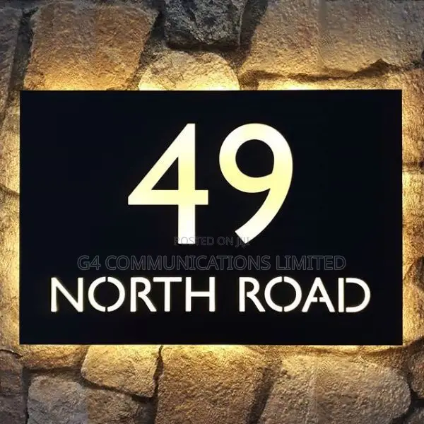 House Number/Way-Finder Signage