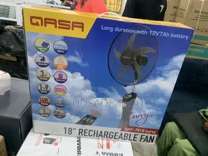 Power Your Comfort With Qasa Rechargeable Fan QRF-7918