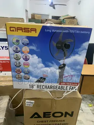 Photo - Recharge,Relax and Enjoy With Qasa Rechargeable Fan QRF-7918