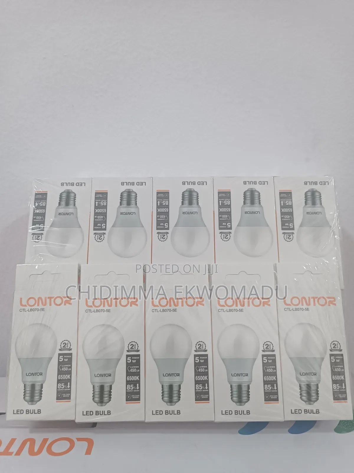 Lontor 5W Screw LED Bulb CTL-Lb070-5e