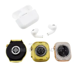 I90 Smartwatch Suite With 7 Straps 3 Watches and Earbuds