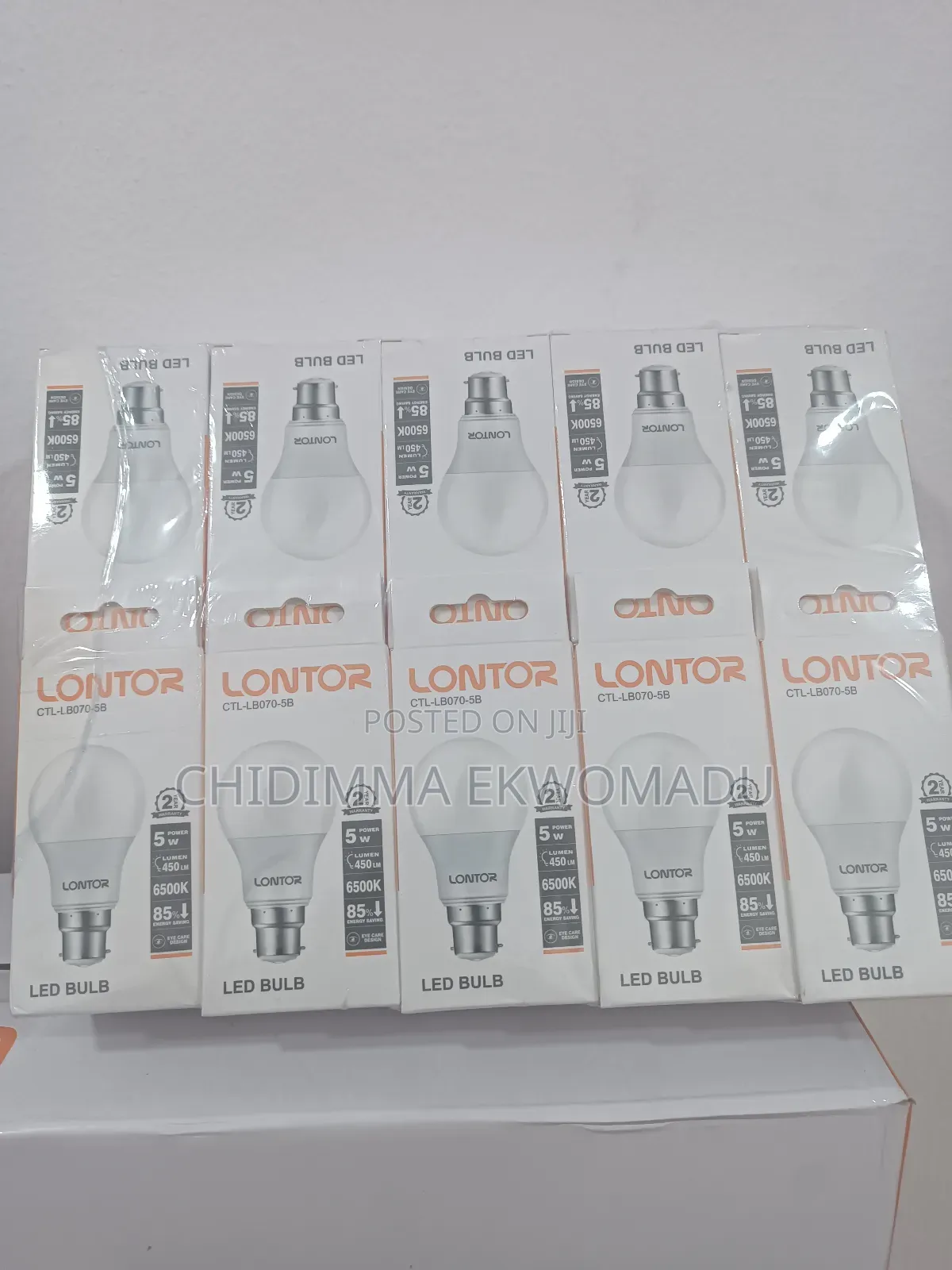 Lontor 5W Screw LED Bulb CTL-Lb070-5b