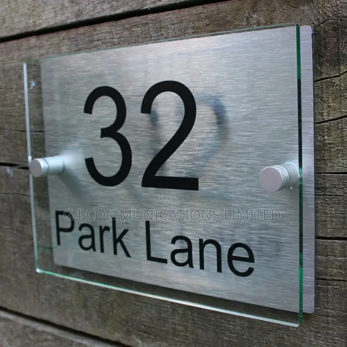 House Number/Way-Finder Signage