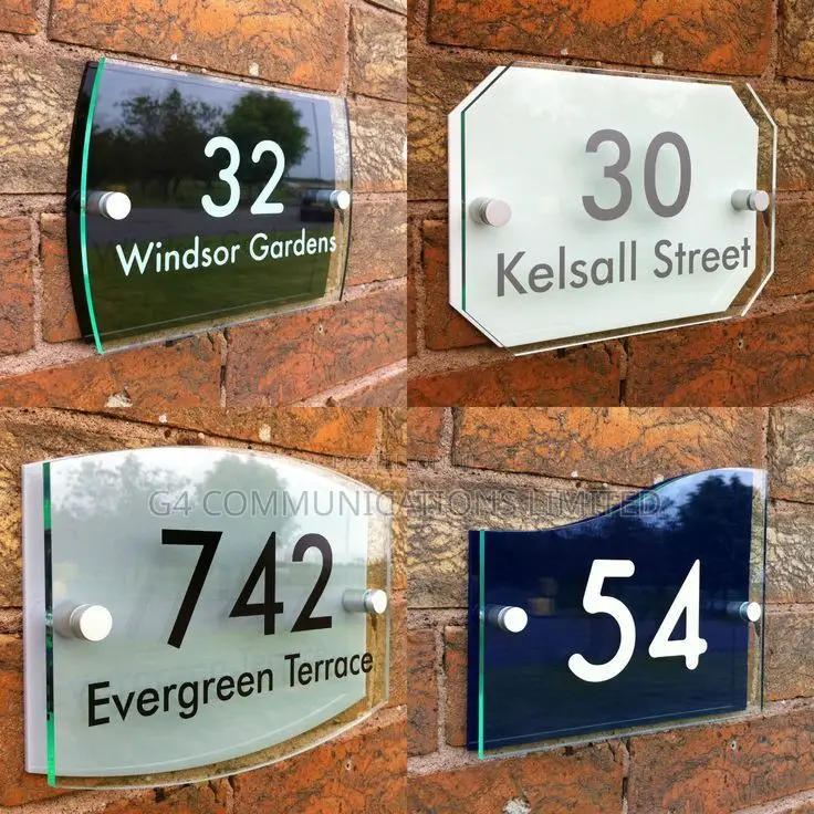 House Number/Way-Finder Signage