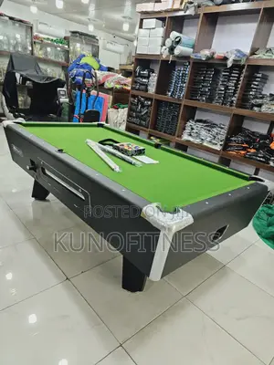 Premium 8ft Marble and Coin-Operated Snooker Table