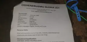 Factory CV With Attractive Pay