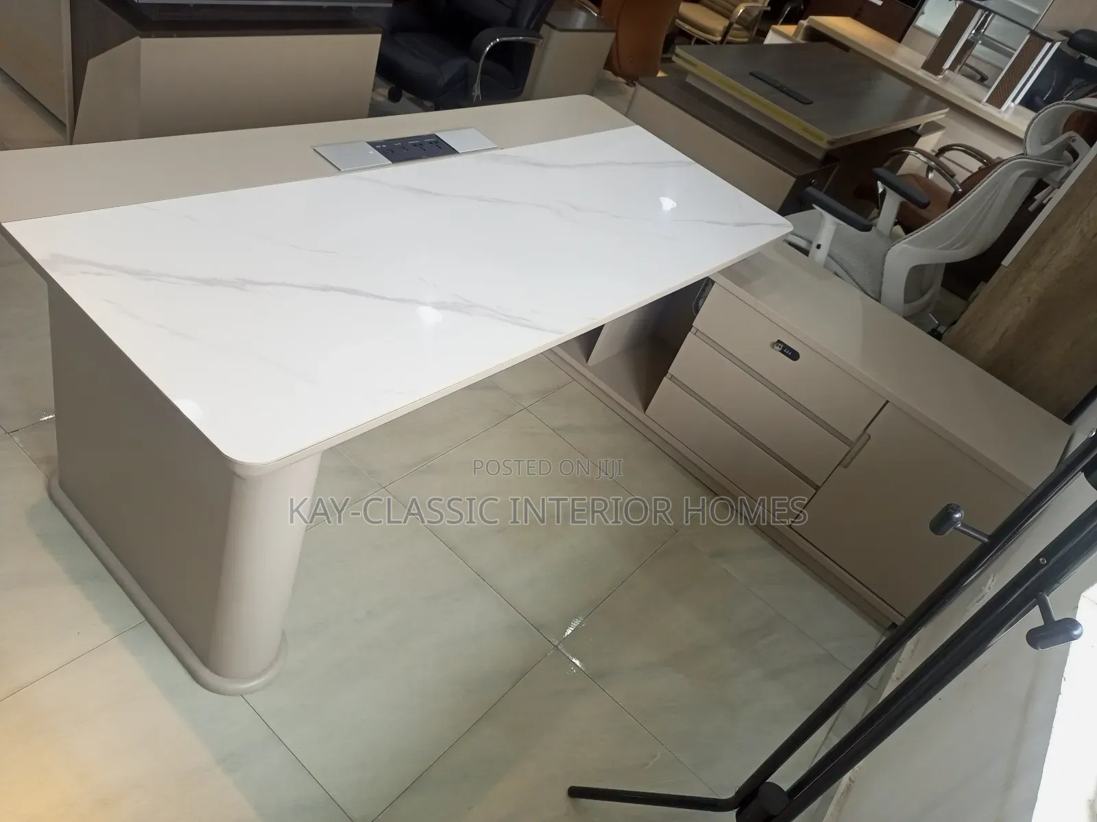Executive Director Table Marble Top