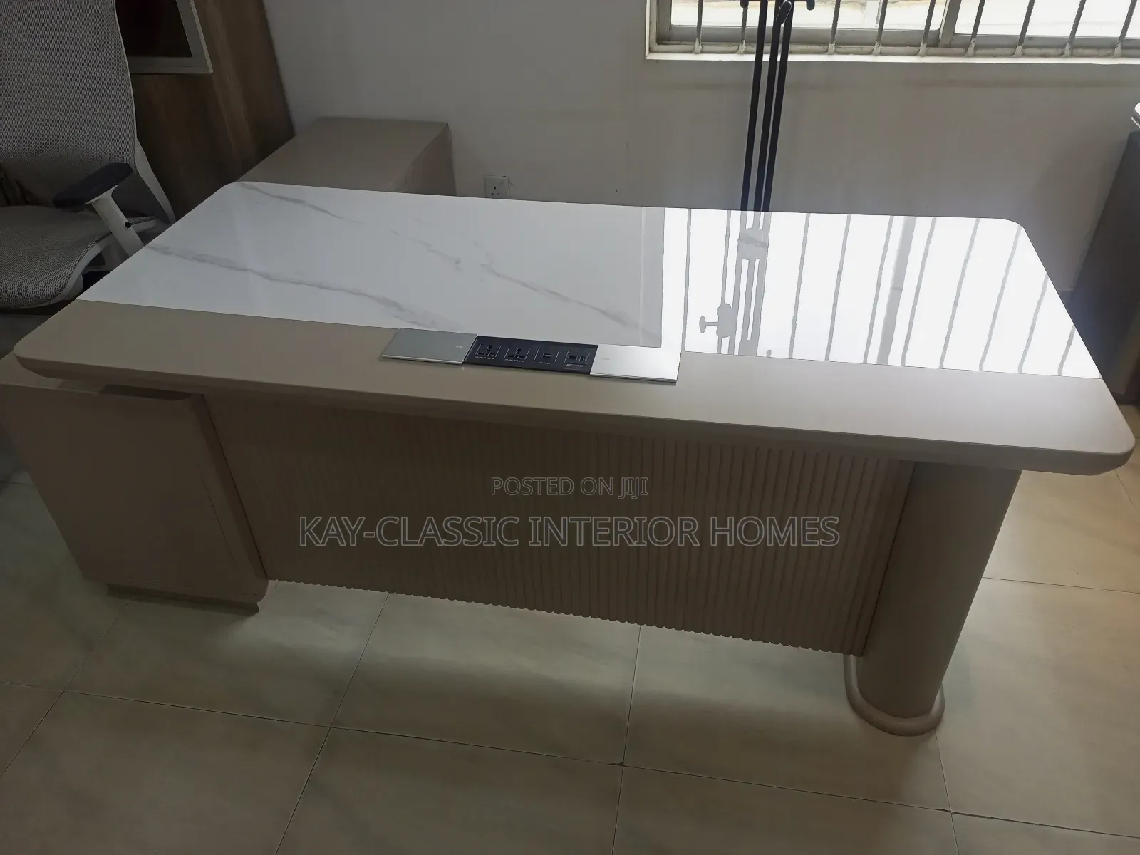 Executive Director Table Marble Top