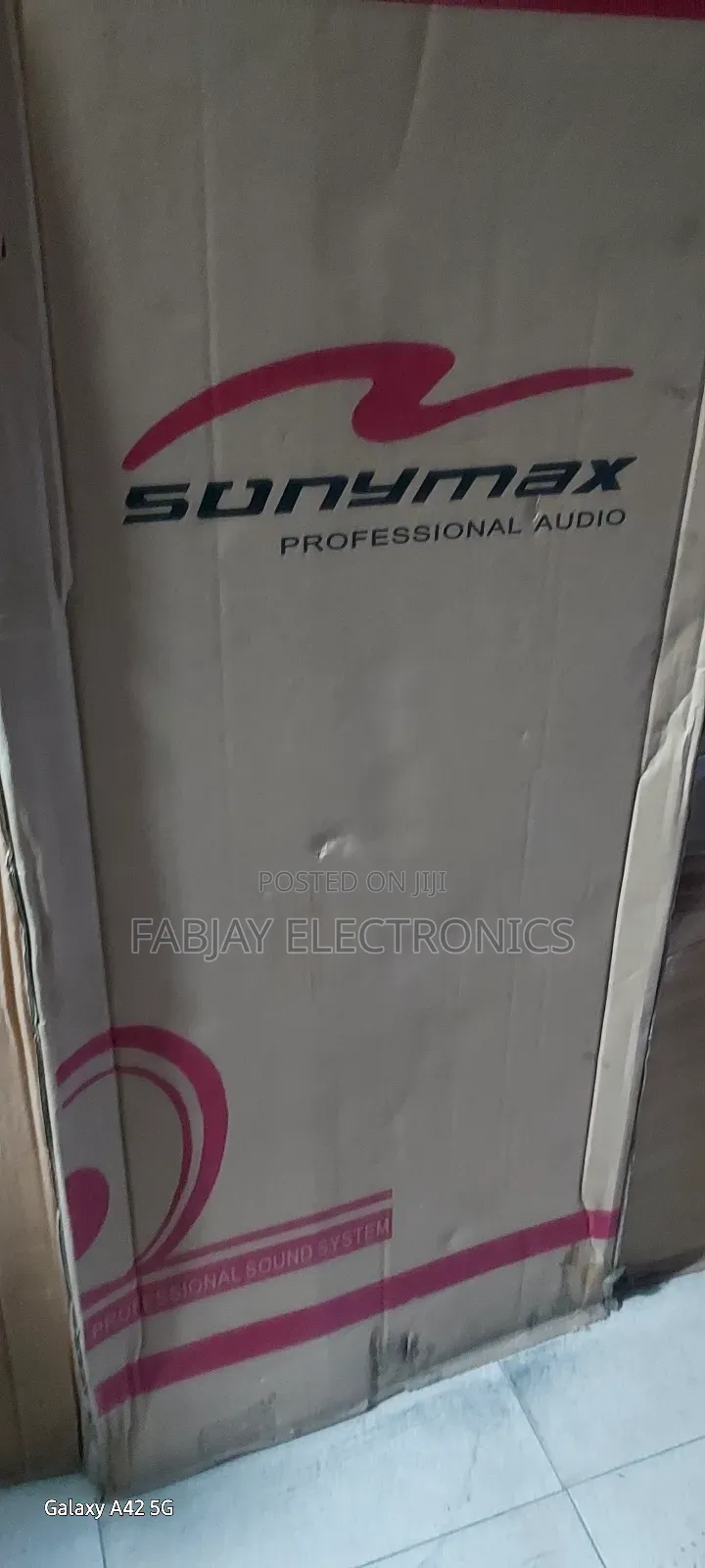 Sonymax Professional Speaker