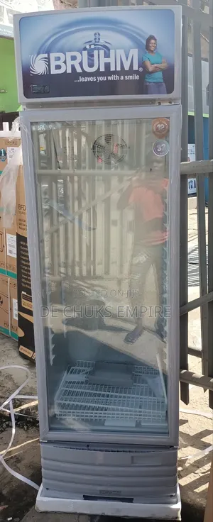 Brand New Bruhm Showcase Chiller (3 Steps) White Color