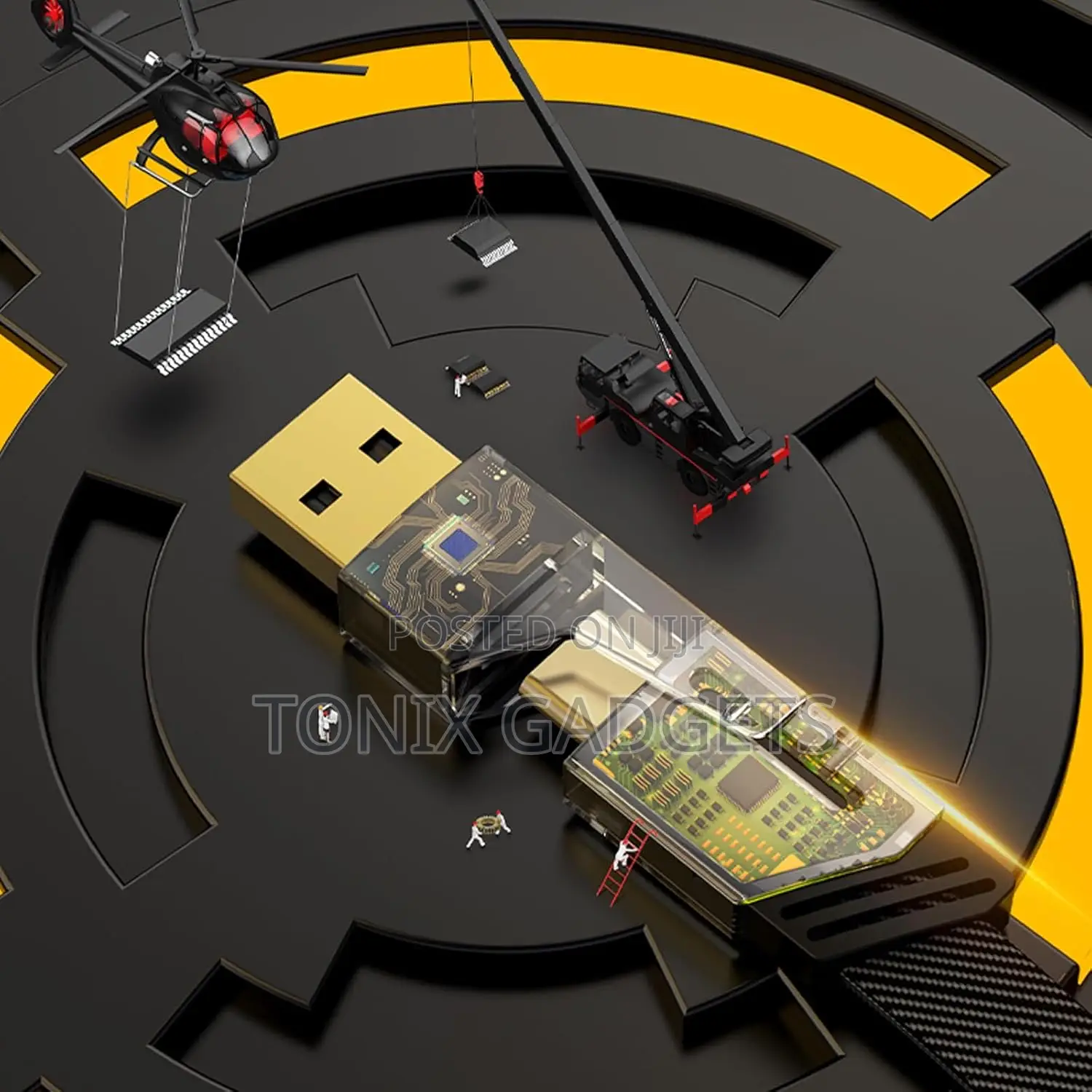 Flat Wire 2 To 2 Fast Charging Data Cable - 65W