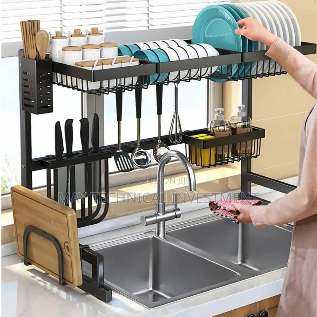 1 Layer Over Sink Plate Rack