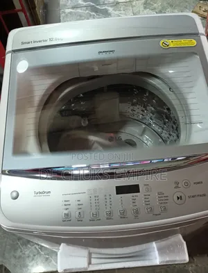 Brand New LG Inverter Top Loader Automatic Wash Spin(12kg)