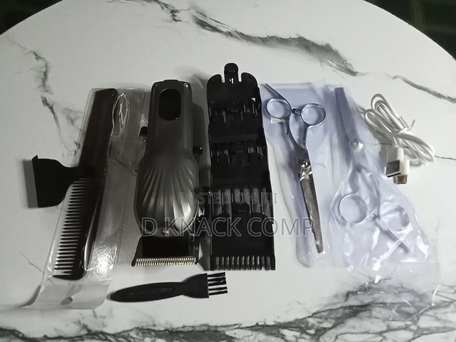 Type C Rechargeable Professional Hair Clipper Set
