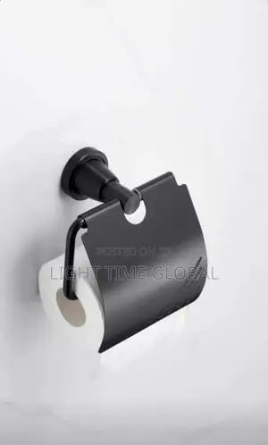 Matt Black Tissue Holder