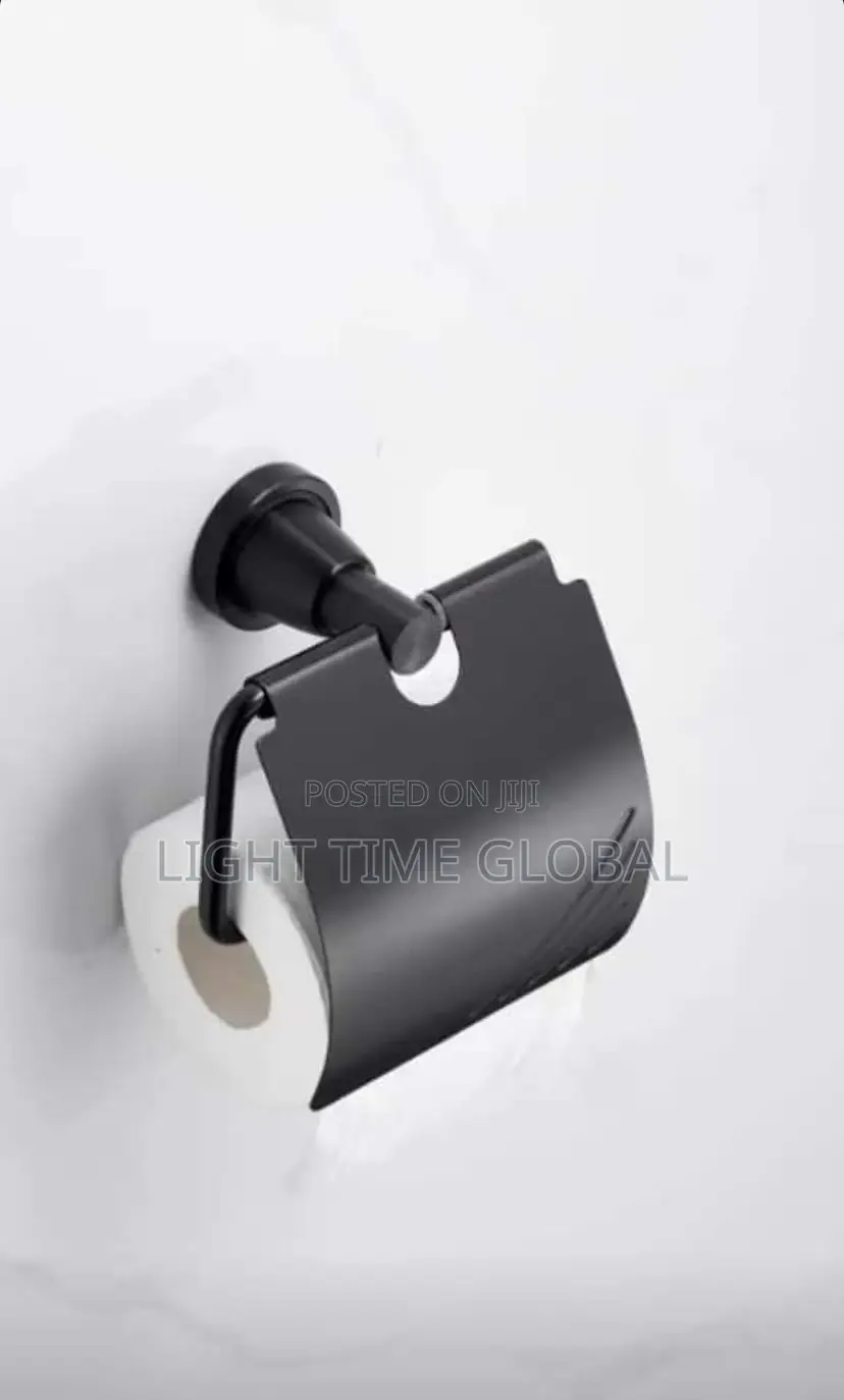 Matt Black Tissue Holder