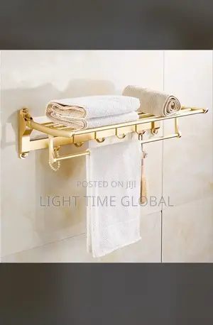 Gold Multiple Towel Hanger