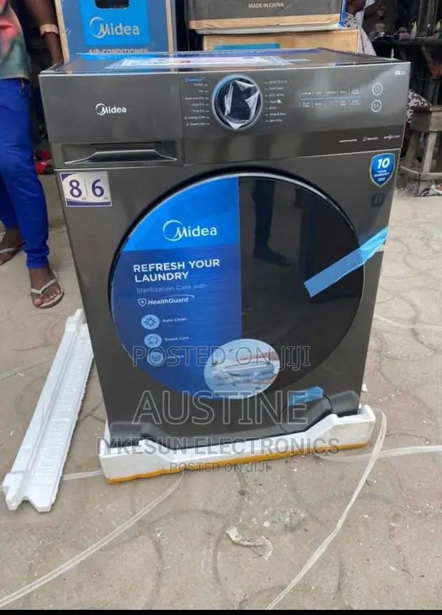 Brand New Middea 8kg Smart Inverter Front Loader Automatic