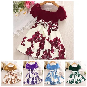 Girls Pretty Frock Summer Dress Ages 2 to 10 Years