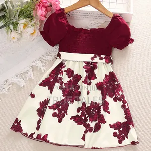 Girls Pretty Frock Summer Dress Ages 2 to 10 Years