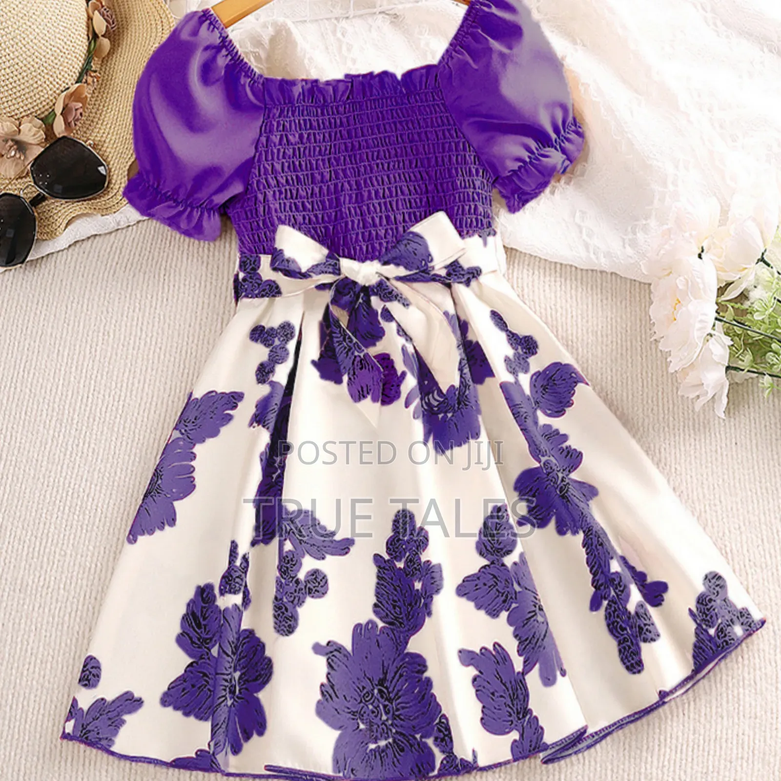 Girls Pretty Frock Summer Dress Ages 2 to 10 Years