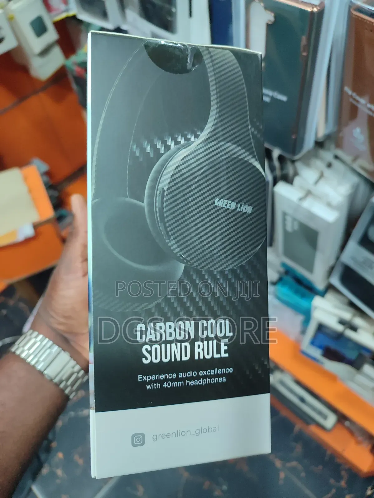 Green Lion Carbon Beat Bluetooth Headphone