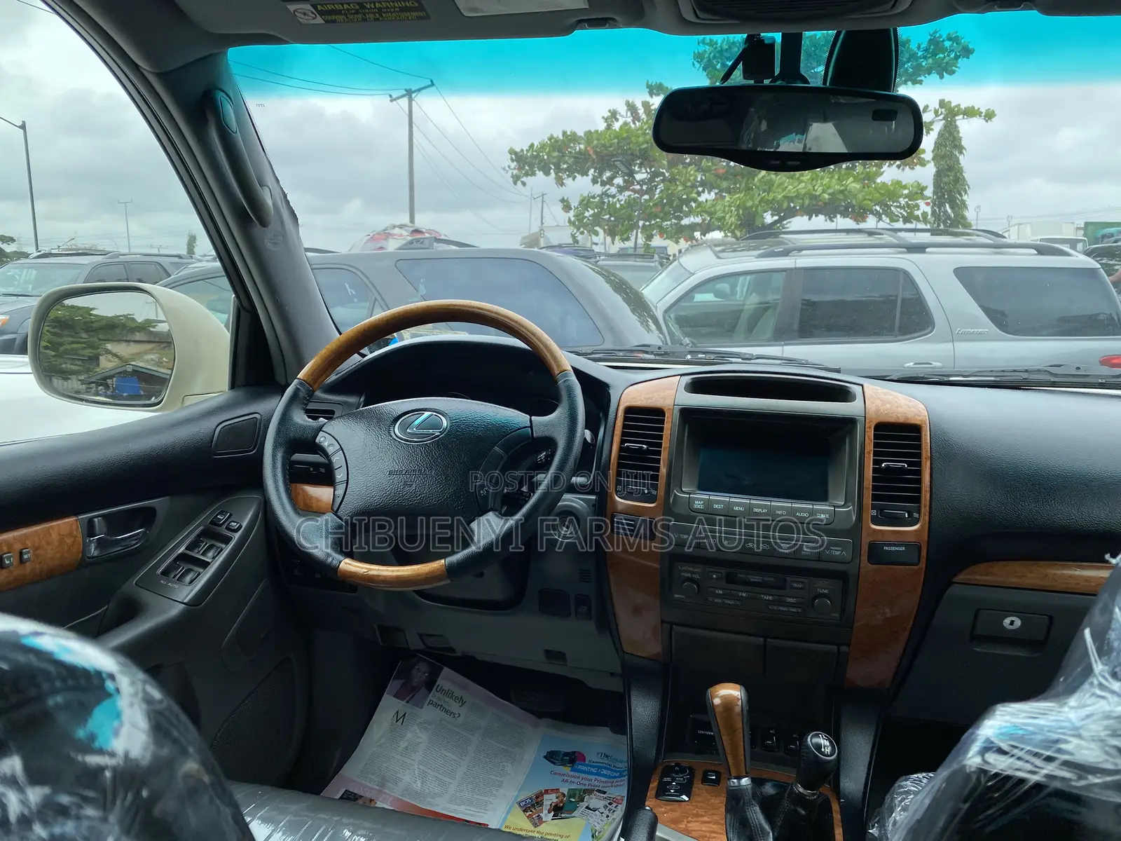 Lexus GX 470 2008 Off white