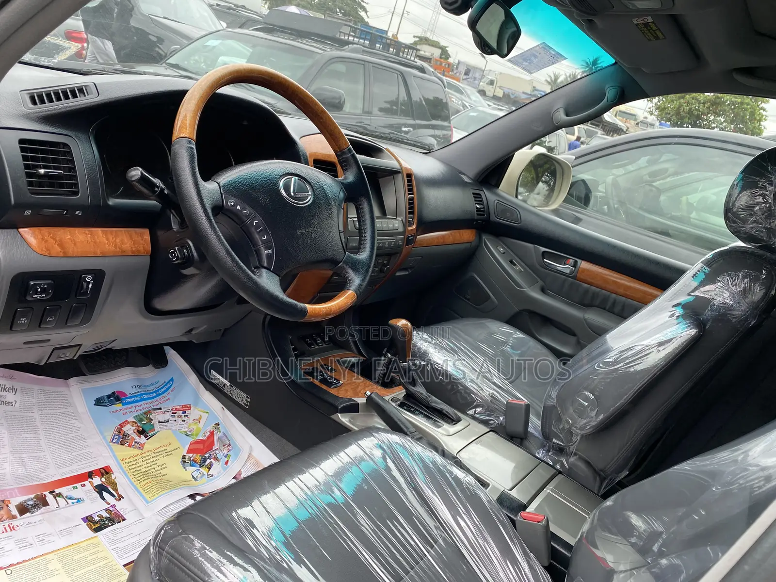 Lexus GX 470 2008 Off white