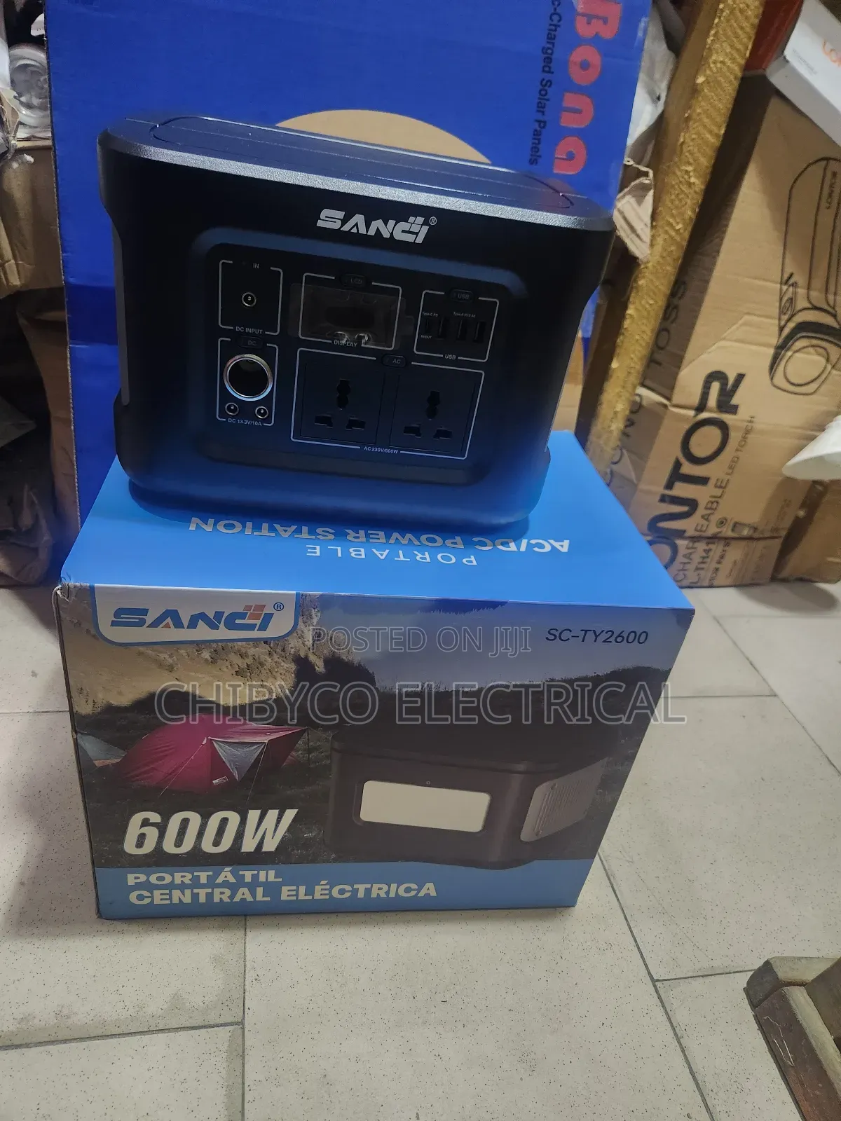 600watts Solar Generator With Lithium Battery