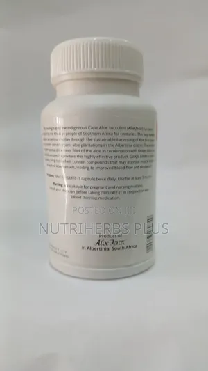 Unblock Your Blocked Arteries With Aloe Ferox Circulate-It