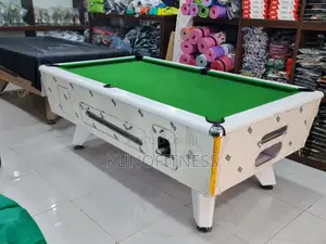 Original 7 Feet Marble Slate Coin-Operated Snooker Table