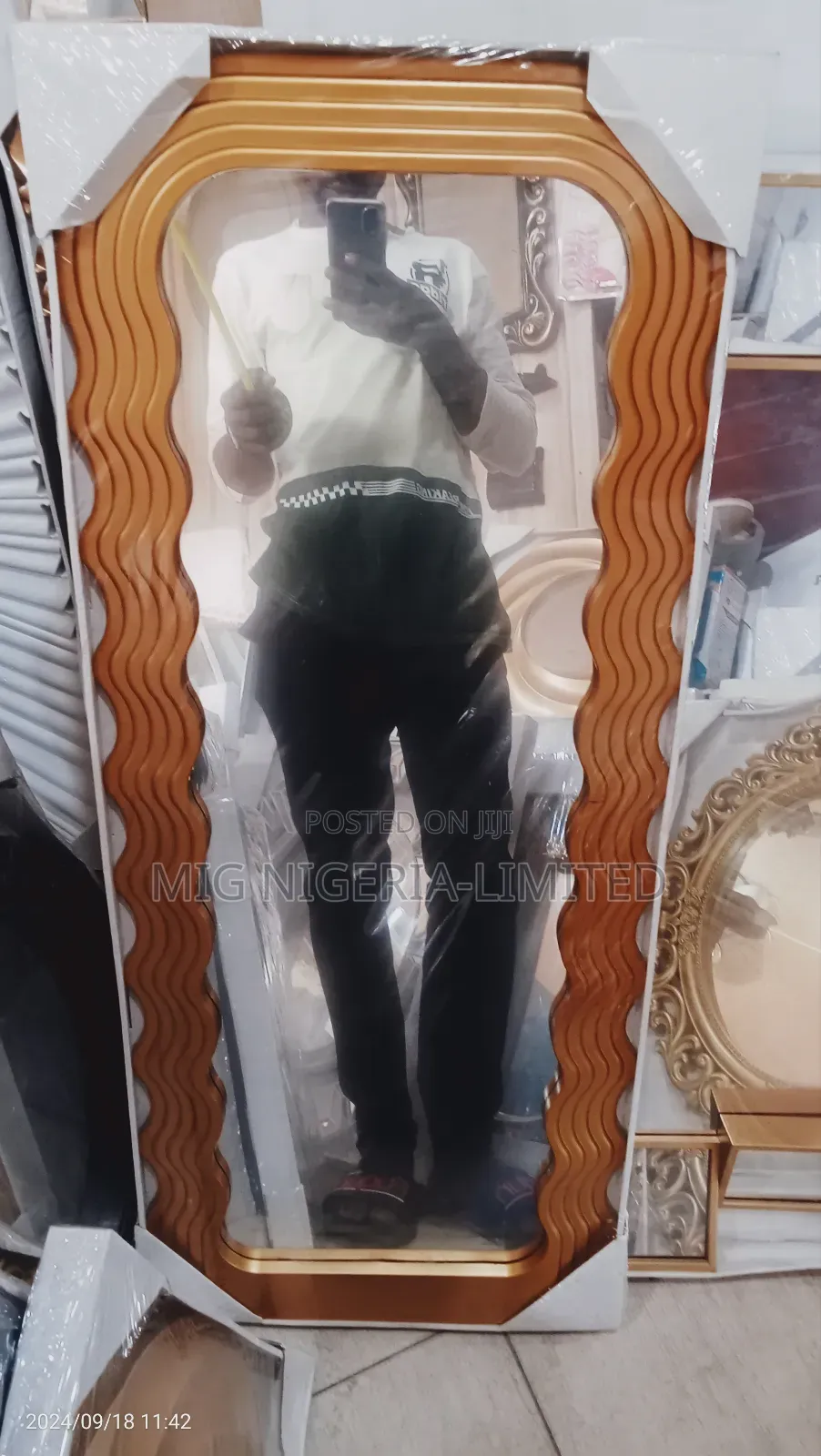 Wall Dressing Mirror Decoaration Mirror 107x45cm