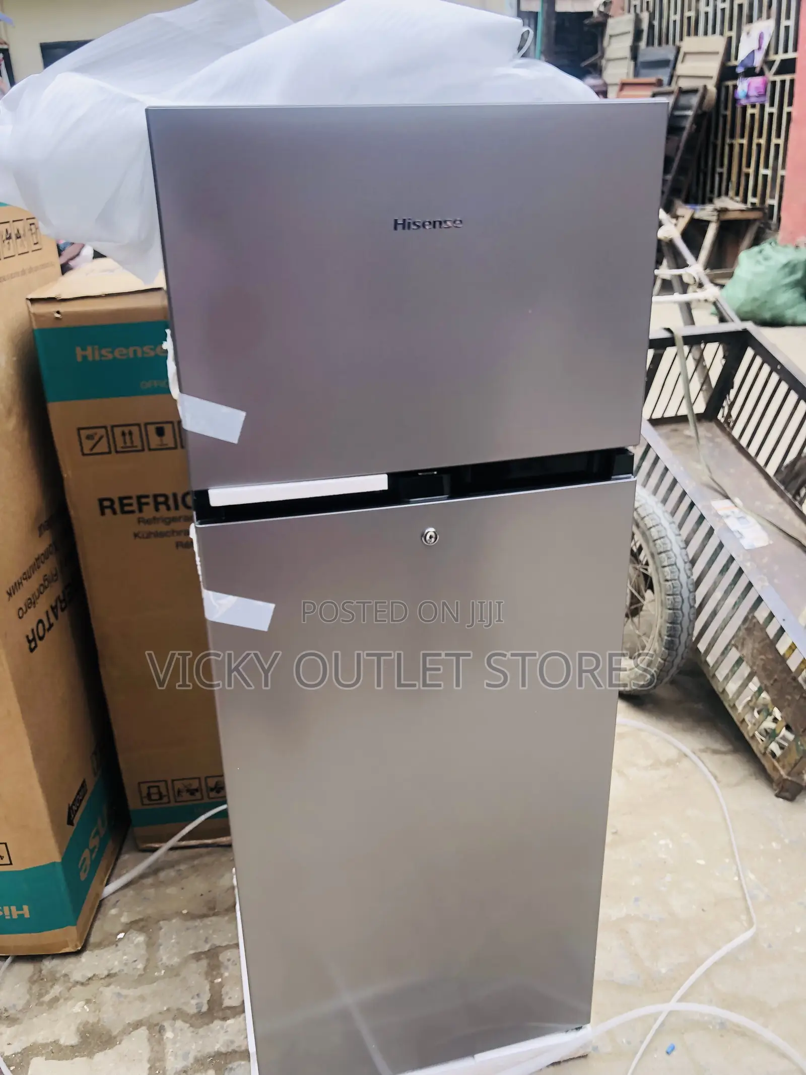 205 Liters Hisense Refrigerator Double Door