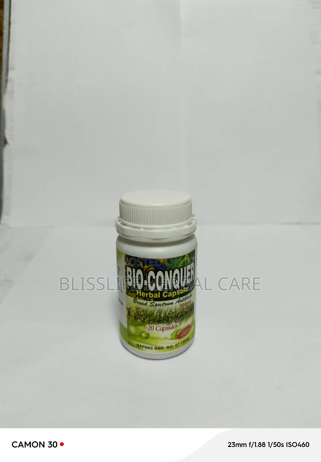 Bio Conquer Antibiotics Herbal Infection Capsule